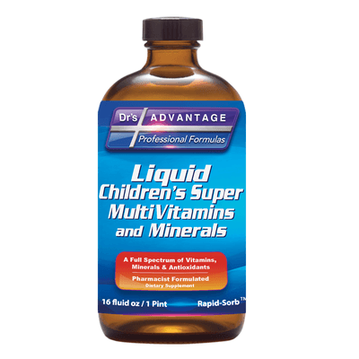 Liquid Children's Super Multivitamins & Minerals (473 Milliliters)