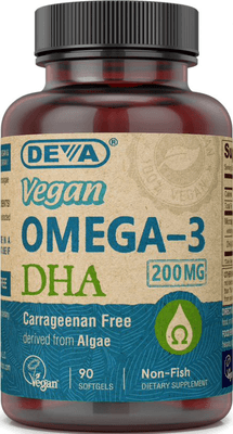 Vegan DHA (Algae) 200mg (90 Softgels)