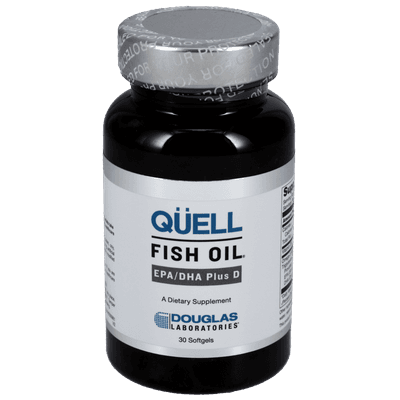 Quell Fish Oil EPA/DHA plus Vitamin D (30 Softgels)