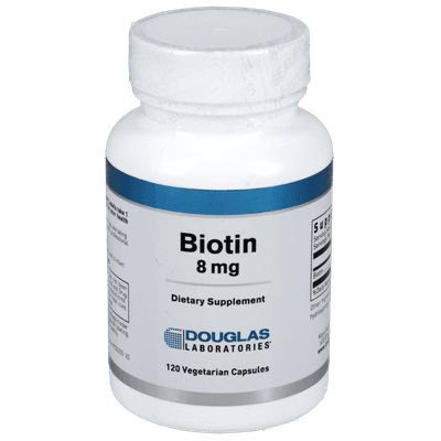 Biotin 8mg (120 capsules)