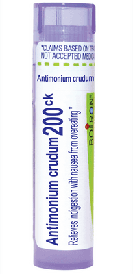 Antimonium Crudum 200ck (80 pellets)