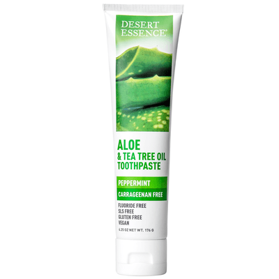 Aloe & Tea Tree Oil Carrageenan Free Too (6.25 Ounces)
