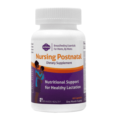Milkies Nursing Postnatal - Lactation Supplement & Postnatal Vitamin (60 capsules)