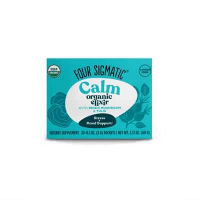 CALM Organic Elixir Mix w/ Reishi Mushrooms (20 packets)