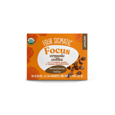 Focus Organic Instant Coffee (10 Packets)