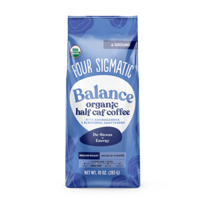 BALANCE Organic Half Caf Ground Coffee (283 Grams)