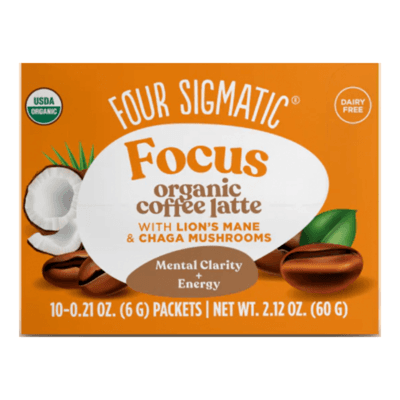 FOCUS Organic Coffee Latte Mix (10 Packets)