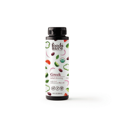 Greek Salad Dressing Organic (236 Milliliters)