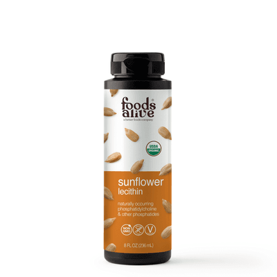 Organic Sunflower Lecithin Liquid (236 Milliliters)