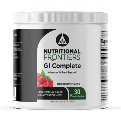 GI Complete Powder, Raspberry (California Only) (264 Grams)