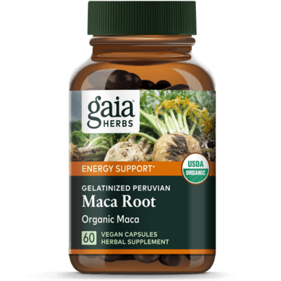 Maca Root (Organic) 500mg Capsules (60 capsules)