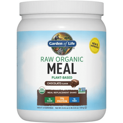 Raw Organic Meal Plant-Based Chocolate Flavor (509 Grams)