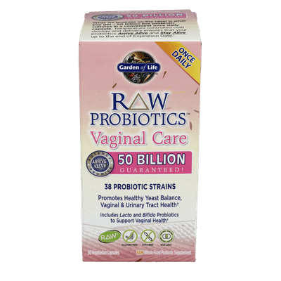 RAW Probiotics Vaginal Care (30 capsules)