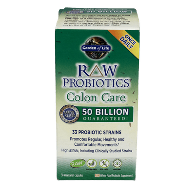 RAW Probiotics Colon Care (30 capsules)