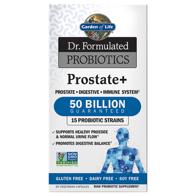 Dr. Formulated PROBIOTICS Prostate+ (60 capsules)