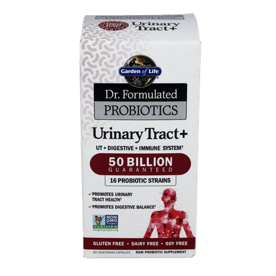 Dr. Formulated Probiotics Urinary Tract+ Cooler (60 capsules)