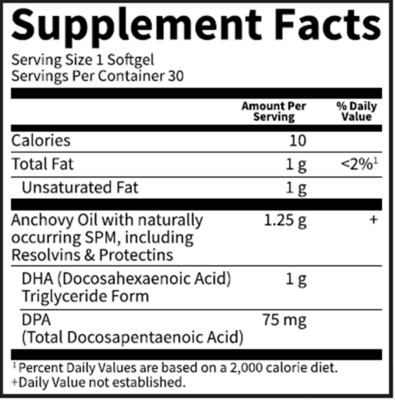 Dr. Formulated DHA 1000mg (30 Softgels)