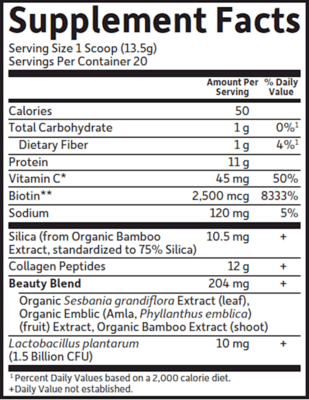 Grass Fed Collagen Beauty Cranberry Pomegranate (270 Grams)