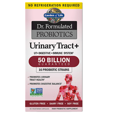 Dr. Formulated Probiotics Urinary Tract+ Shelf-Stable (60 capsules)