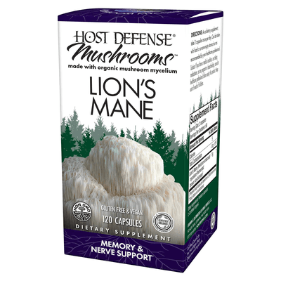 Lions Mane (Hericium erinaceus) (120 capsules)