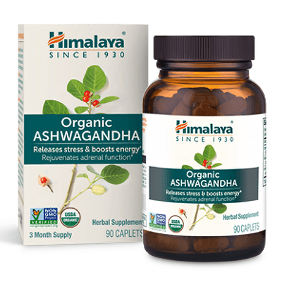 Organic Ashwagandha (90 caplets)