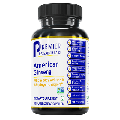 Premier American Ginseng (60 capsules)