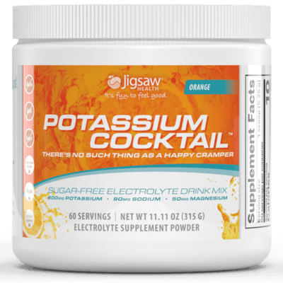 Potassium Cocktail Jar, Orange (315 Grams)