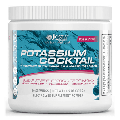 Potassium Cocktail Jar Blue Raspberry (336 Grams)