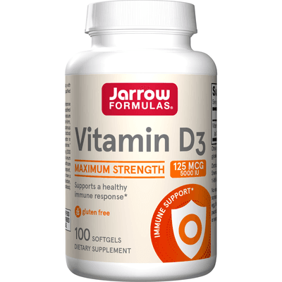Vitamin D3 5000iu (100 Softgels)