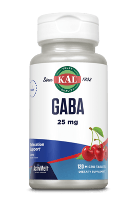 GABA 25 mg Cherry (120 tablets)