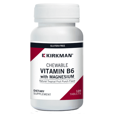 B-6/Magnesium Vitamin/Mineral Chewable Wafer (120 Chewables)