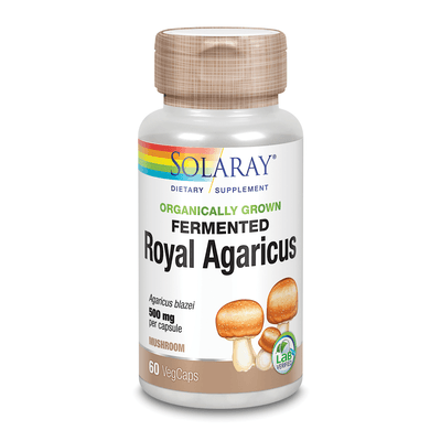 Organically Grown Fermented Royal Agaricus Mushroom (60 capsules)