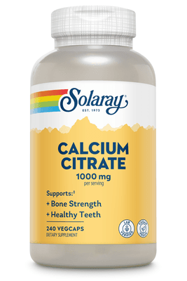 Calcium Citrate 1000mg (240 capsules)