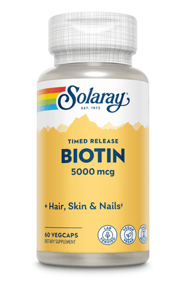 Biotin 5000 mcg Time Released (60 capsules)
