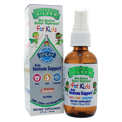 Bio-Active Silver Hydrosol Immune Kids Fine Mist Spray (59 Milliliters)