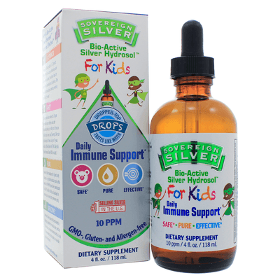 Bio-Active Silver Hydrosol Immune Kids Dropper (118 Milliliters)