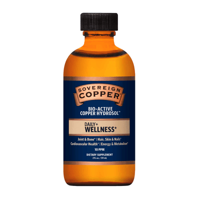 Sovereign Copper Bio-Active Copper Hydrosol Twist Top (59 Milliliters)