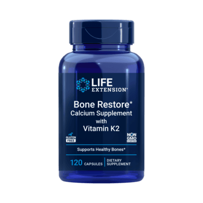 Bone Restore w/Vitamin K2 (120 capsules)