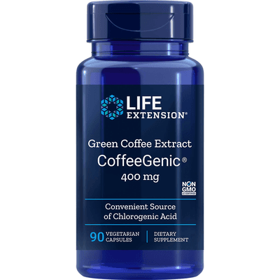 CoffeeGenic Green Coffee Extract 400mg (90 capsules)