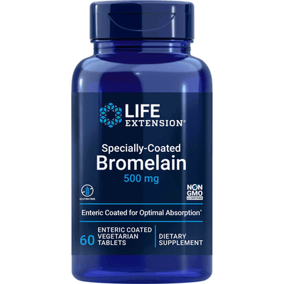 Specially-Coated Bromelain (60 tablets)