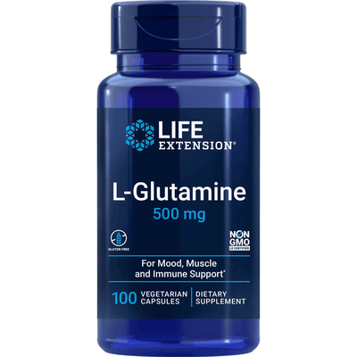 L-Glutamine 500mg (100 capsules)