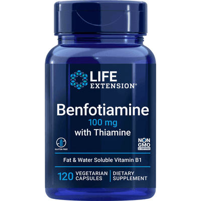 Benfotiamine w/Thiamine (120 capsules)