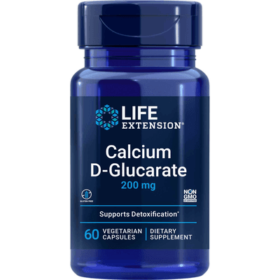 Calcium D Glucarate 200mg (60 capsules)