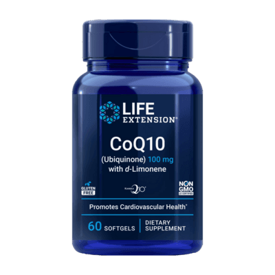 CoQ10 (Ubiquinone) with d-Limonene (60 Softgels)