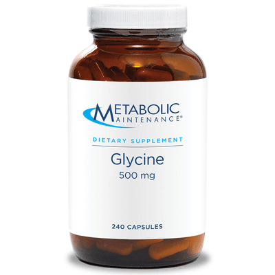 Glycine 500mg (240 capsules)