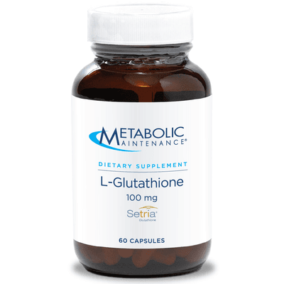 L-Glutathione 100mg (reduced) (60 capsules)