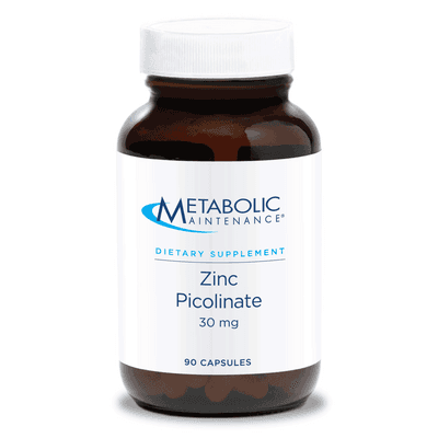 Zinc Picolinate 30mg (90 capsules)