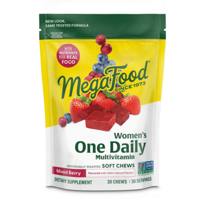 Women's One Daily Multivitamin Soft Chews - Mixed Berry Flavor (30 Chewables)
