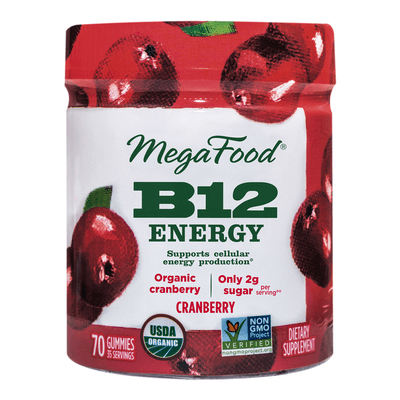B12 Energy Gummies, Cranberry (70 Gummies)