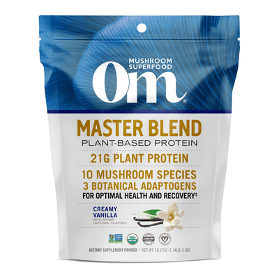 Mushroom Master Blend Vanilla Protein (518 Grams)